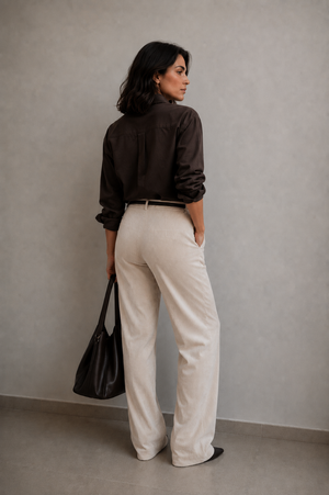 PANTALÓN RECTO PANA