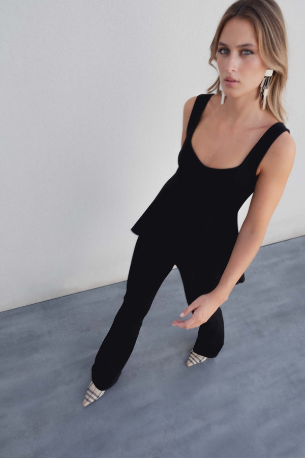 PANTALON FLARE PUNTO