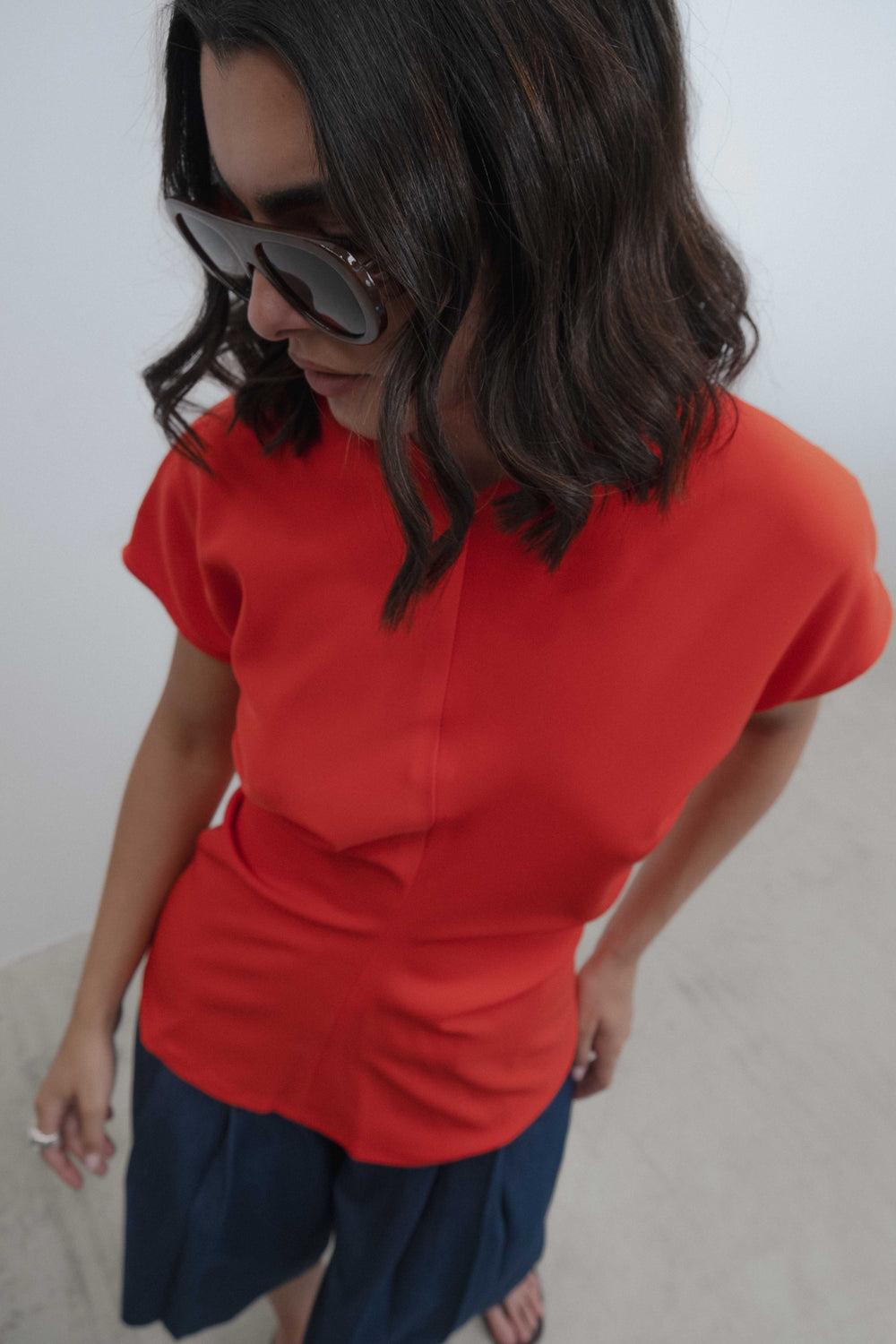Gathered Blouse