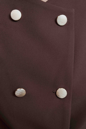 CHALECO CRUZADO BOTONES