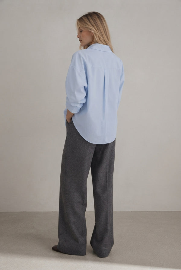 CAMISA OVERSIZE POPELÍN