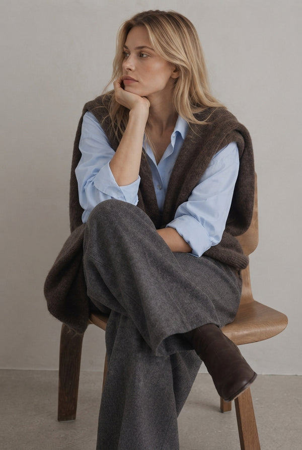 CAMISA OVERSIZE POPELÍN
