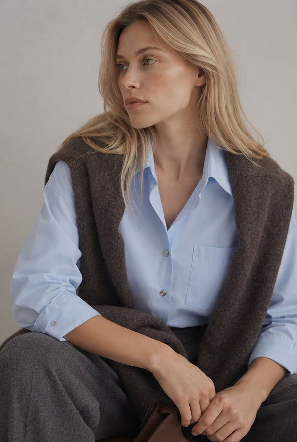 CAMISA OVERSIZE POPELÍN