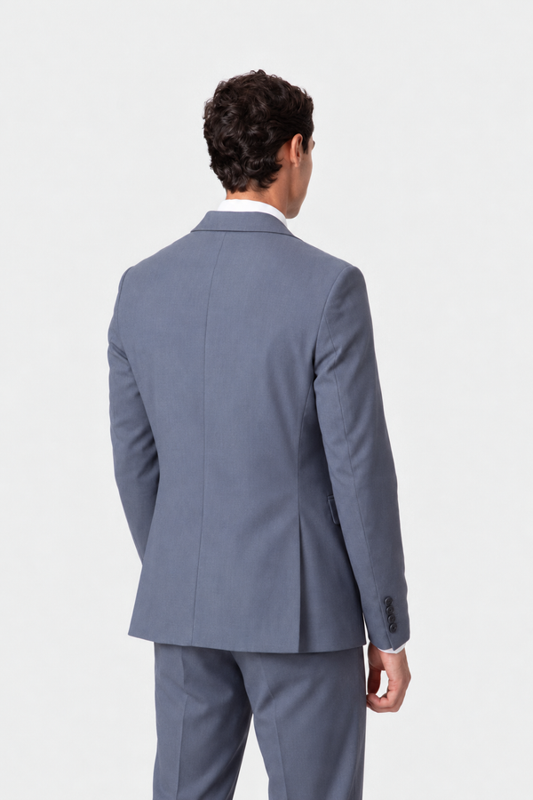AMERICANA TRAJE CELESTE