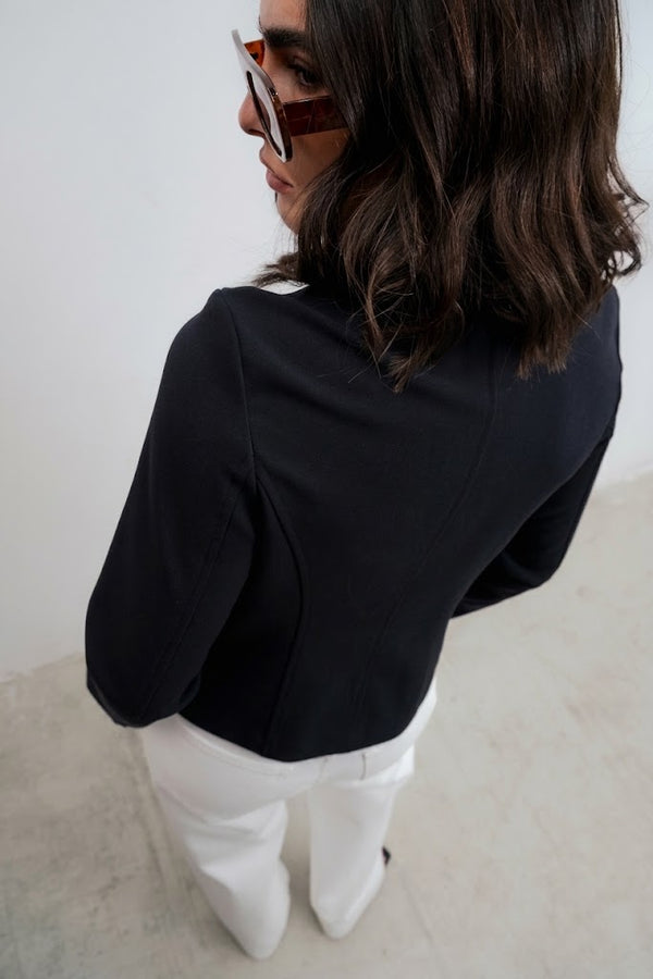 CHAQUETA CRUZADA BOTONES