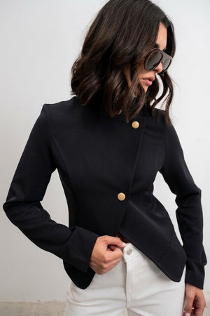 CHAQUETA CRUZADA BOTONES