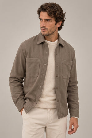 SOBRECAMISA PUNTO BEIGE