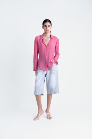 Chemise en mousseline de soie