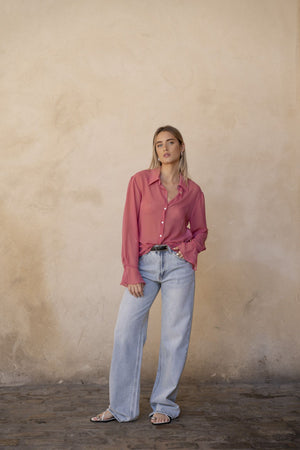 Chemise en mousseline de soie