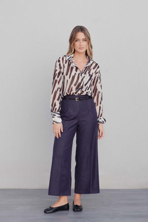 CAMISA GASA ESTAMPADA