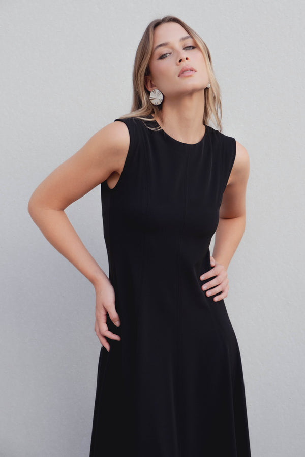 VESTIDO MIDI NESGAS