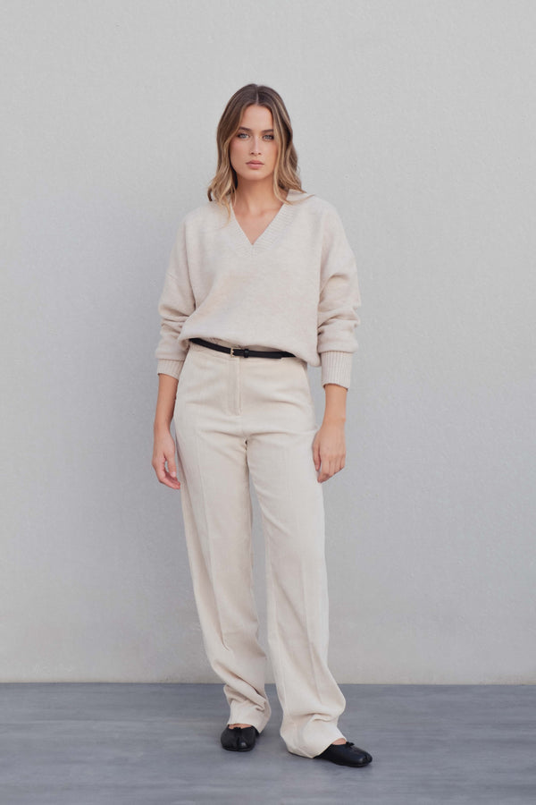 PANTALÓN RECTO PANA