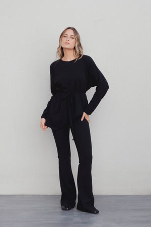 JERSEY FLUIDO CON CINTURON