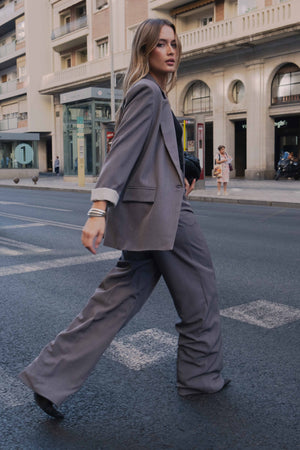 BLAZER PUÑO ESTAMPADO