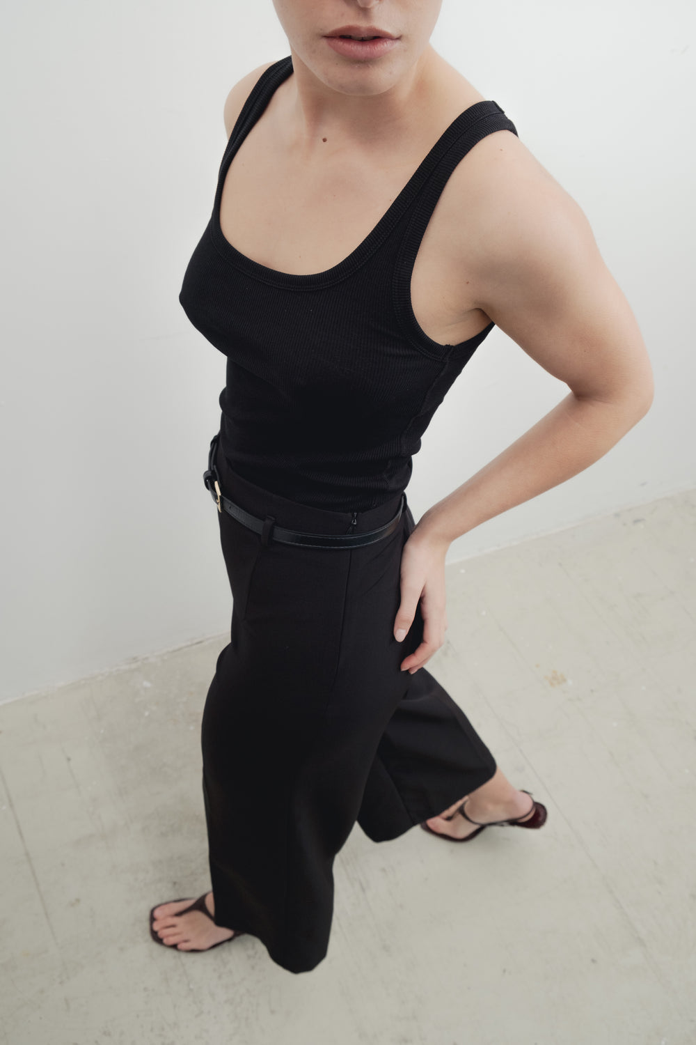 PANTALÓN CULOTTE CINTURÓN