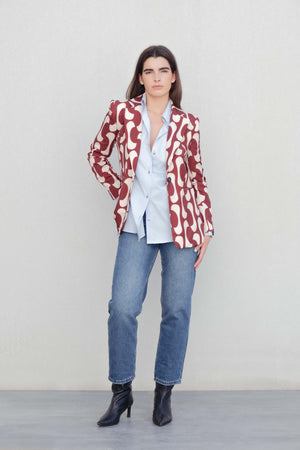 BLAZER  ESTAMPADA