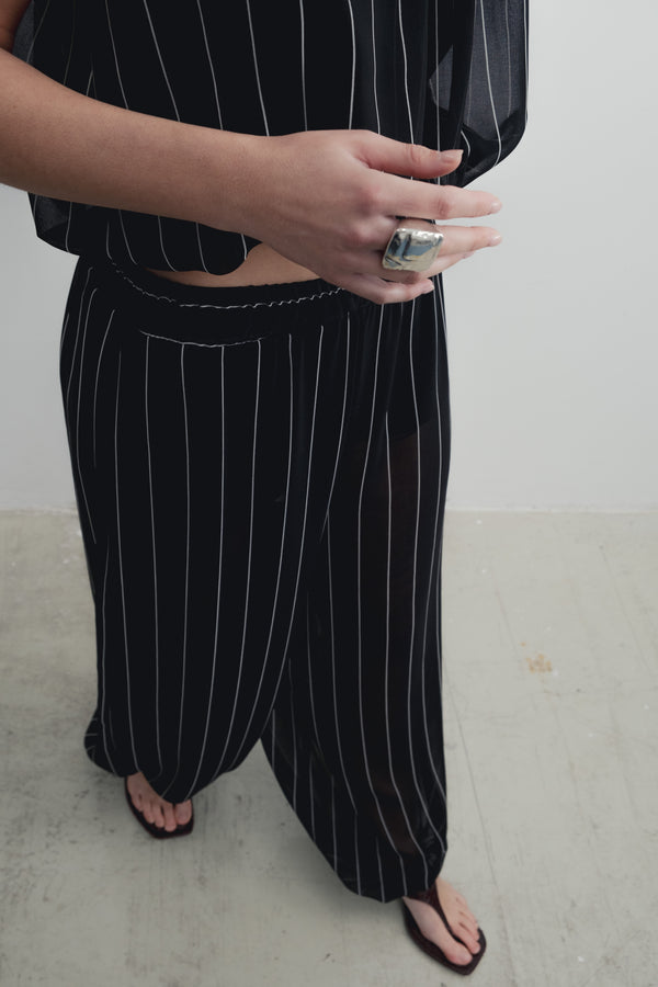 PANTALÓN BOMBACHO RAYAS