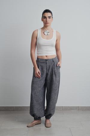 PANTALÓN ESTRUCTURA BOMBACHO