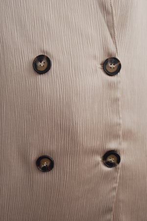 BLAZER SATINADA CRUZADA