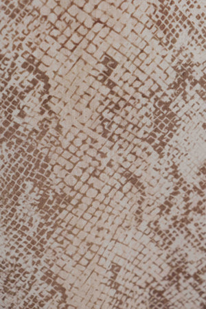 ANIMAL PRINT CHIFFON DRESS