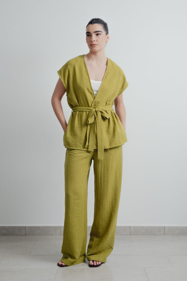 PANTALON FLUIDO CON ELASTICO