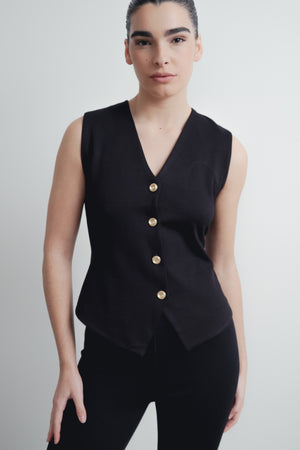 PANTALON PUNTO TEXTURA FLARE