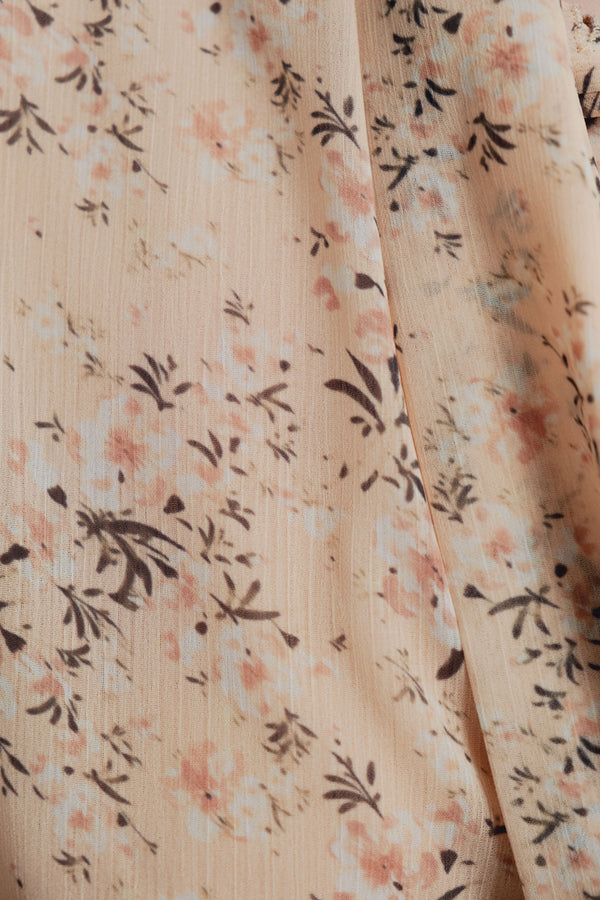 CHEMISE IMPRIMÉE AVEC NŒUD