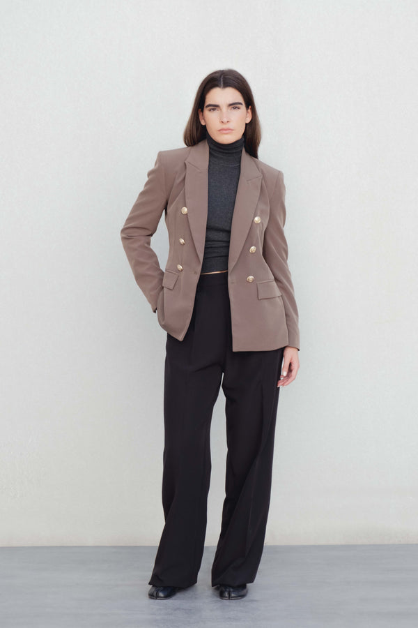 BLAZER CRUZADA BOTONES