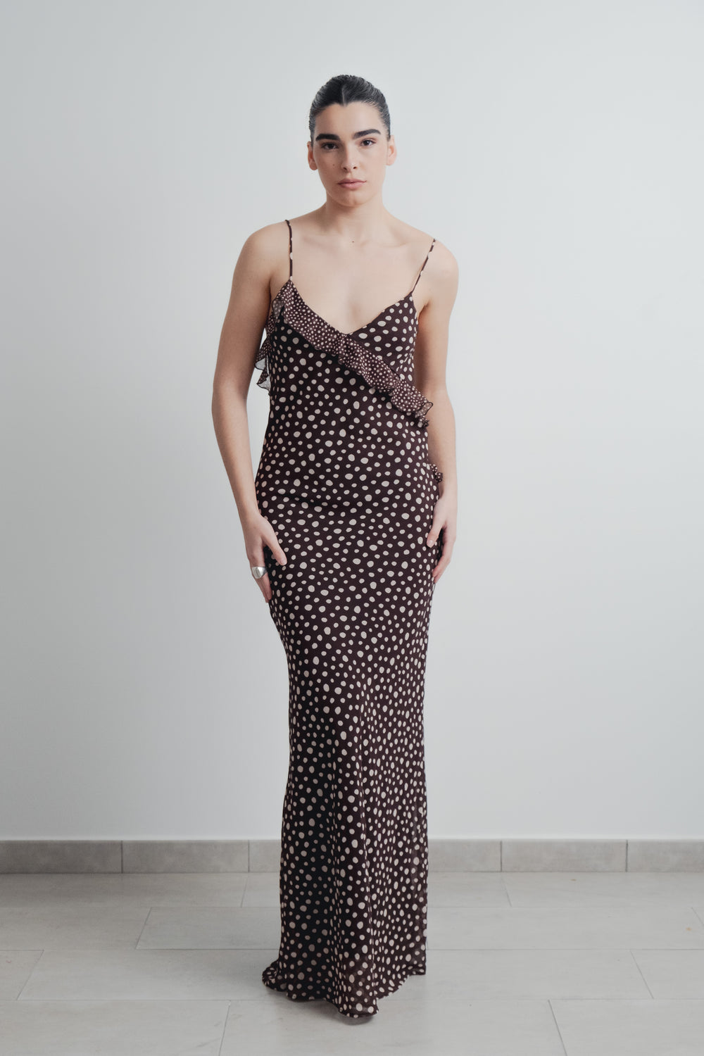 ROBE EN MOUSSELINE DE SOIE BAMBULA