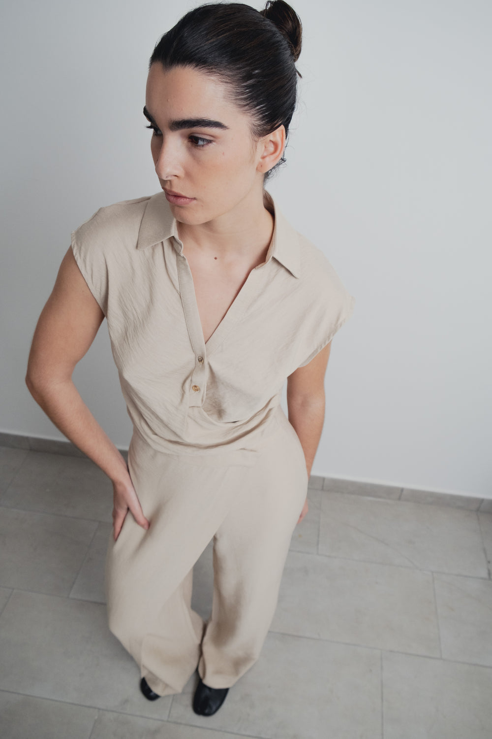 CAMISA CROPPED CRUZADA