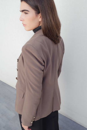 BLAZER CRUZADA BOTONES