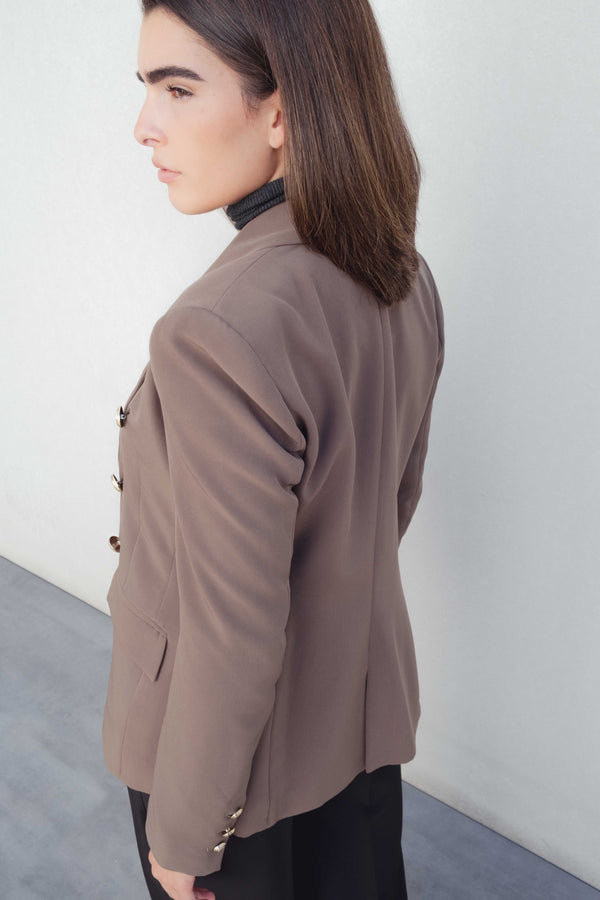 BLAZER CRUZADA BOTONES