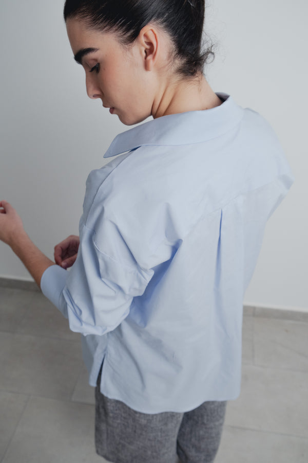 CAMISA OVERSIZE POPELÍN