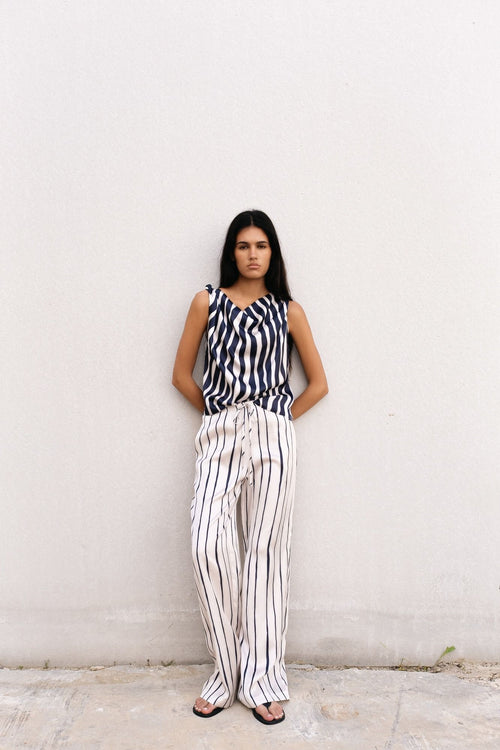 PANTALÓN FLUIDO RAYAS