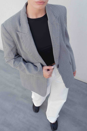 HOUNDSTOOTH BLAZER