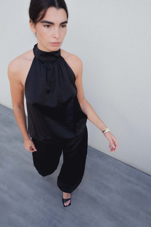 PANTALÓN BOMBACHO SATINADO