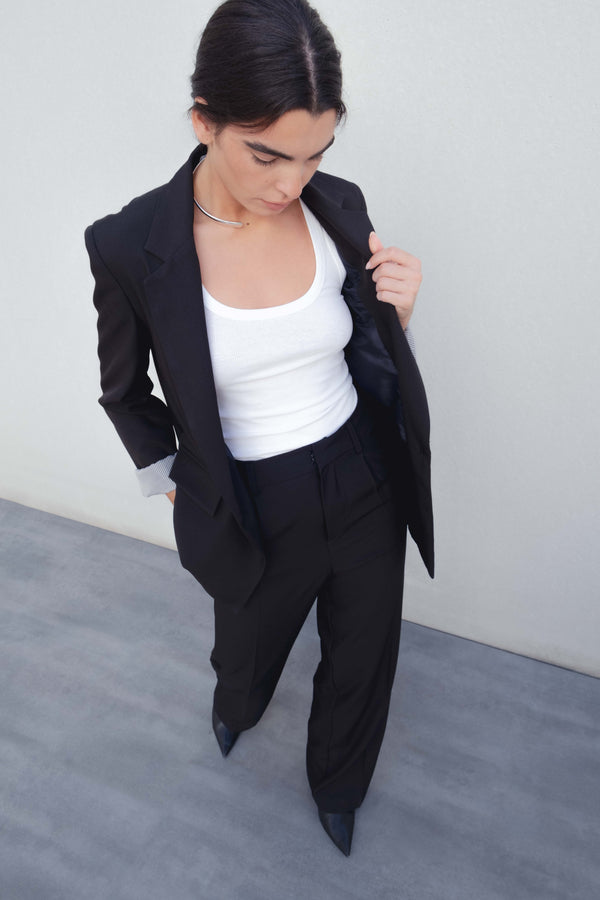 PANTALÓN ANCHO PINZAS