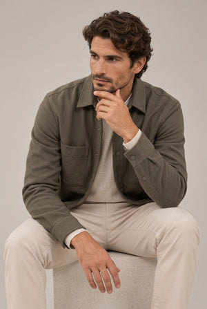 SOBRECAMISA PUNTO VERDE