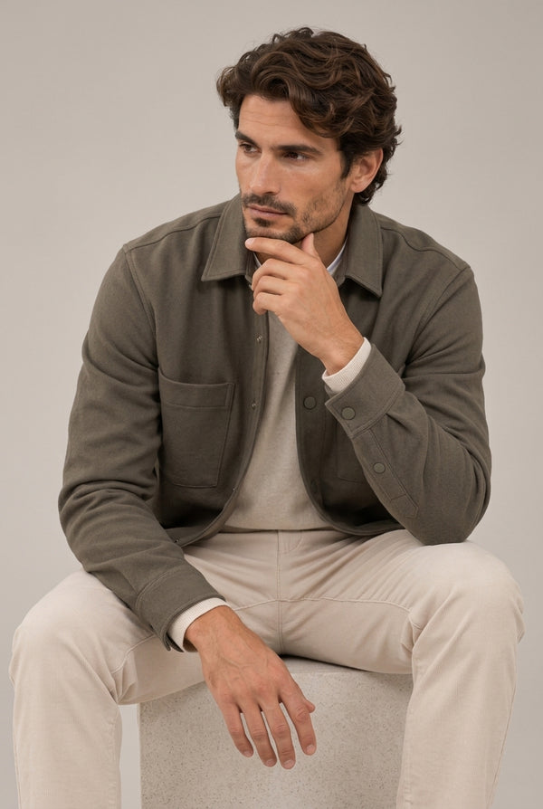 SOBRECAMISA PUNTO VERDE