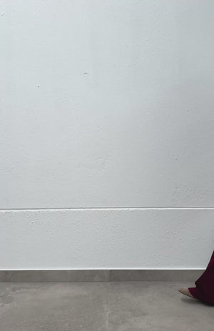 PANTALON PUNTO TEXTURA FLARE