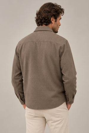 SOBRECAMISA PUNTO BEIGE