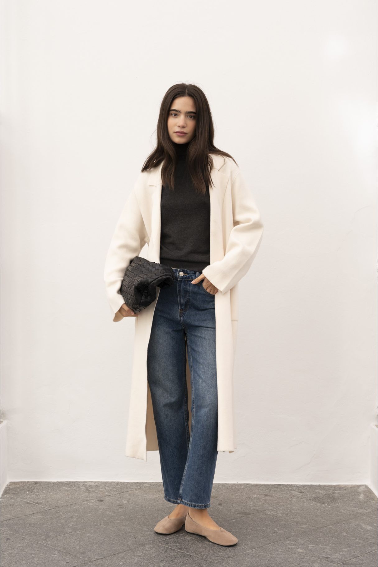 OVERSIZE KNITTED COAT