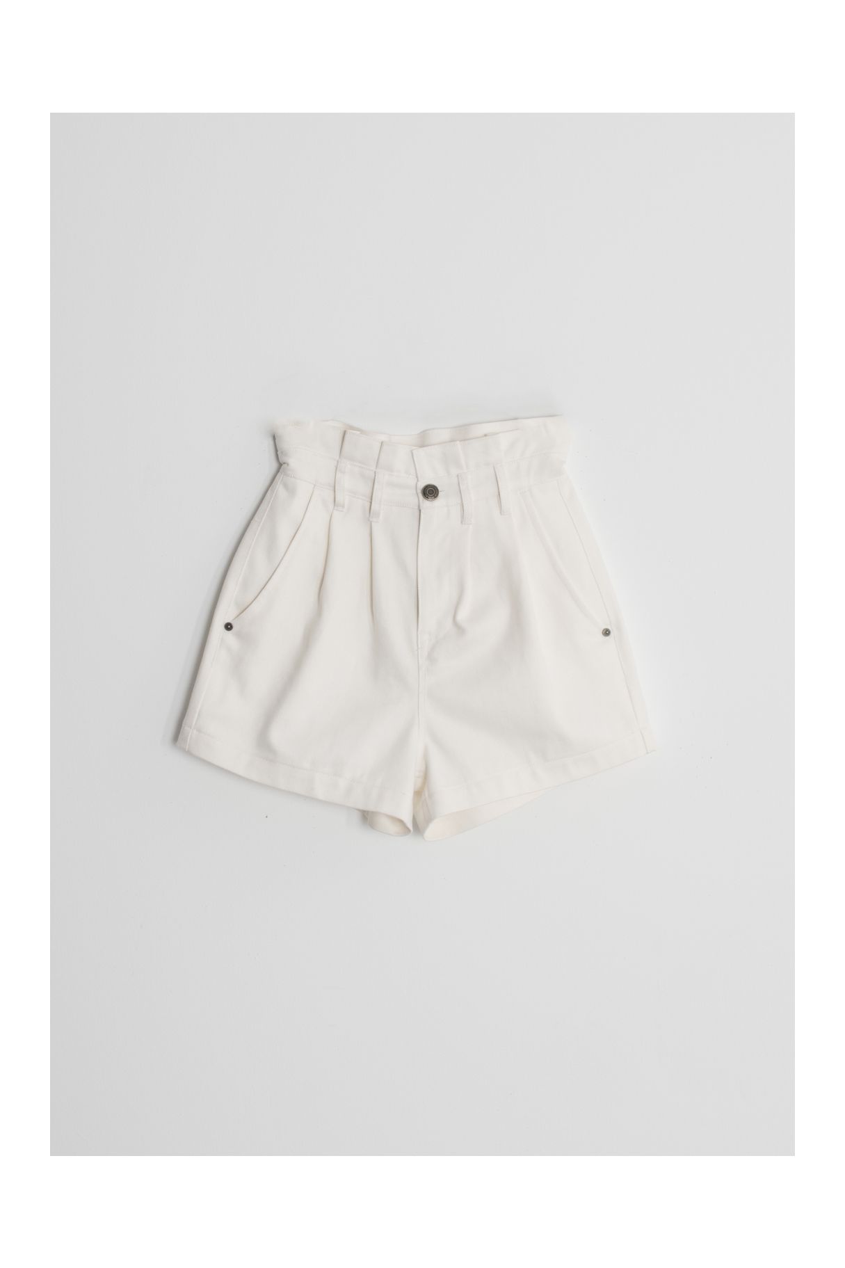 BAGGY PAPERBAG BERMUDA SHORTS