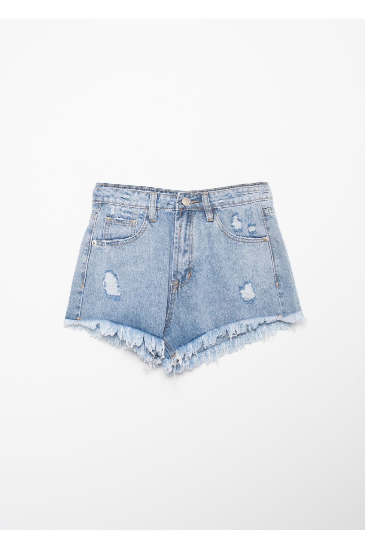 SHORTS DENIM DESFLECADO