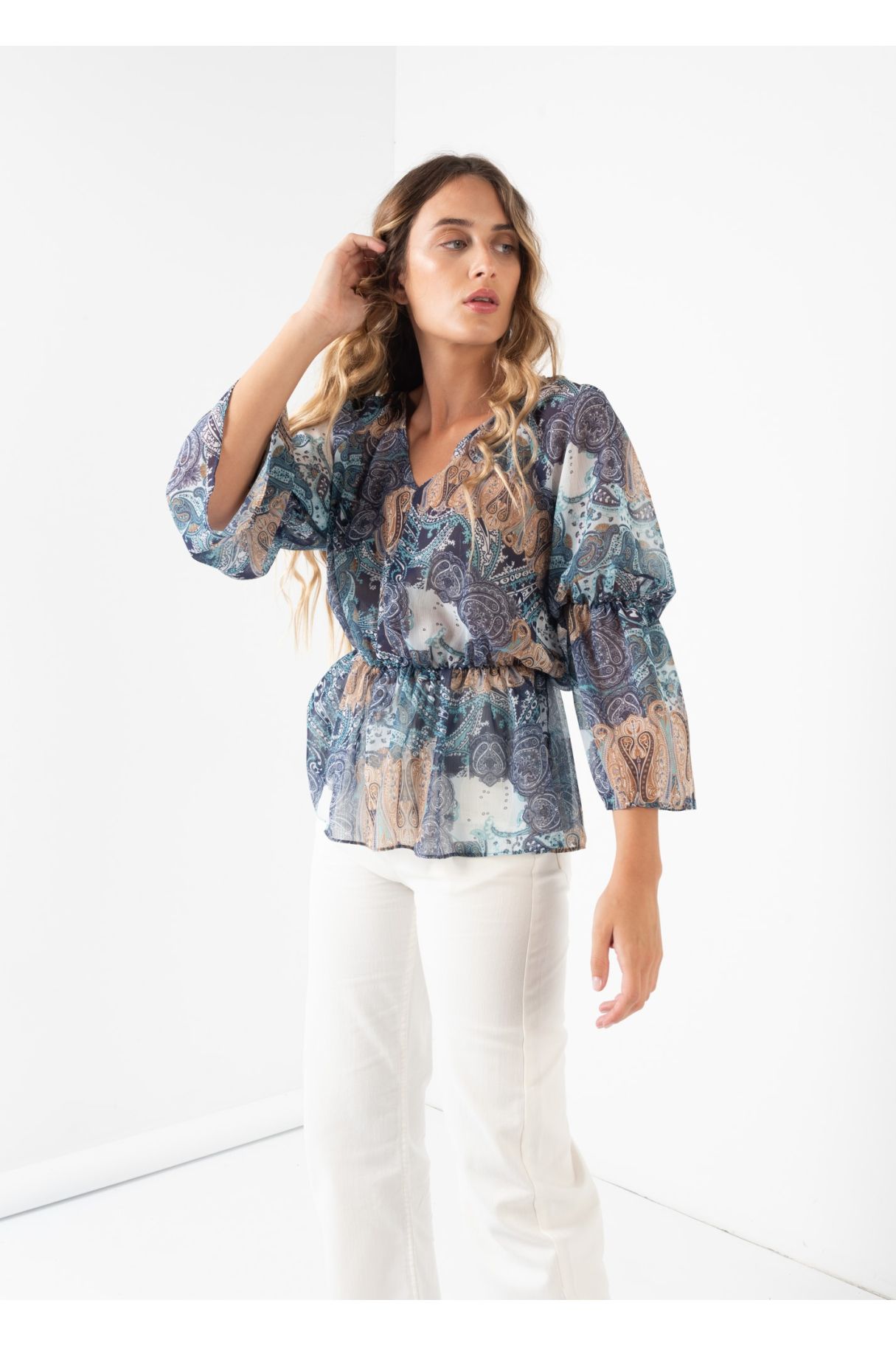 BLUSA ESTAMPADA