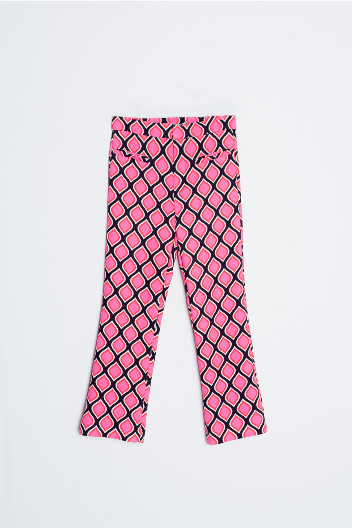 PANTALÓN MINI FLARE ESTAMPADO