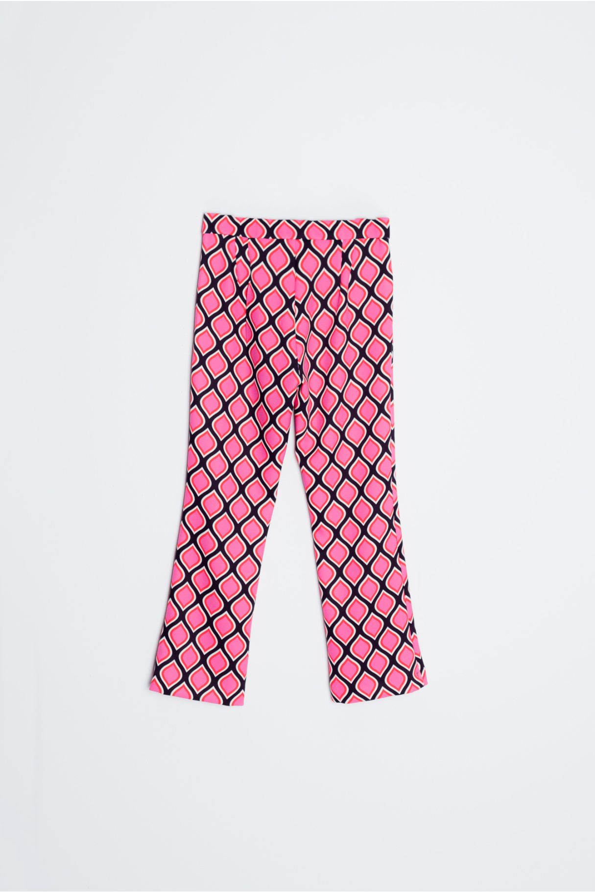 PANTALÓN MINI FLARE ESTAMPADO