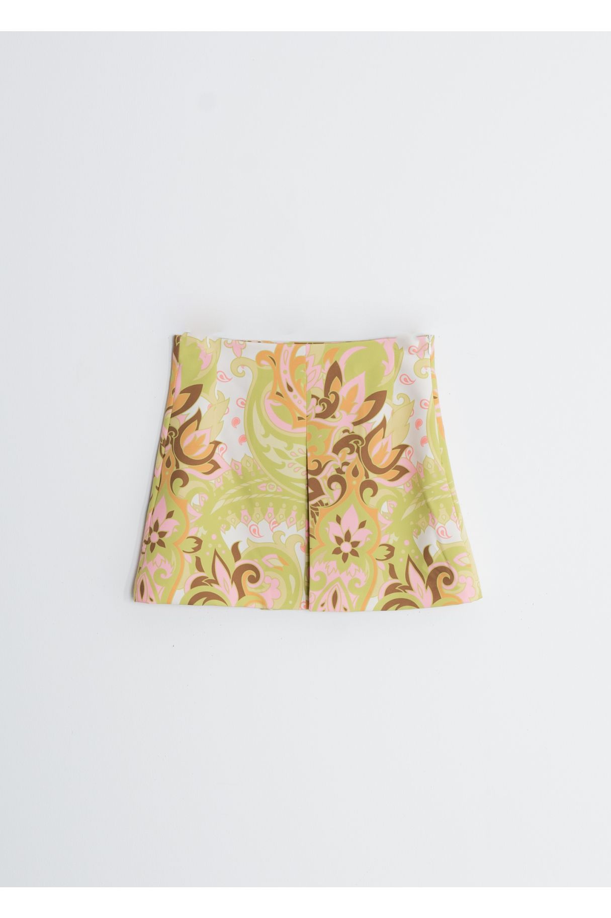 PRINTED MINI SKIRT