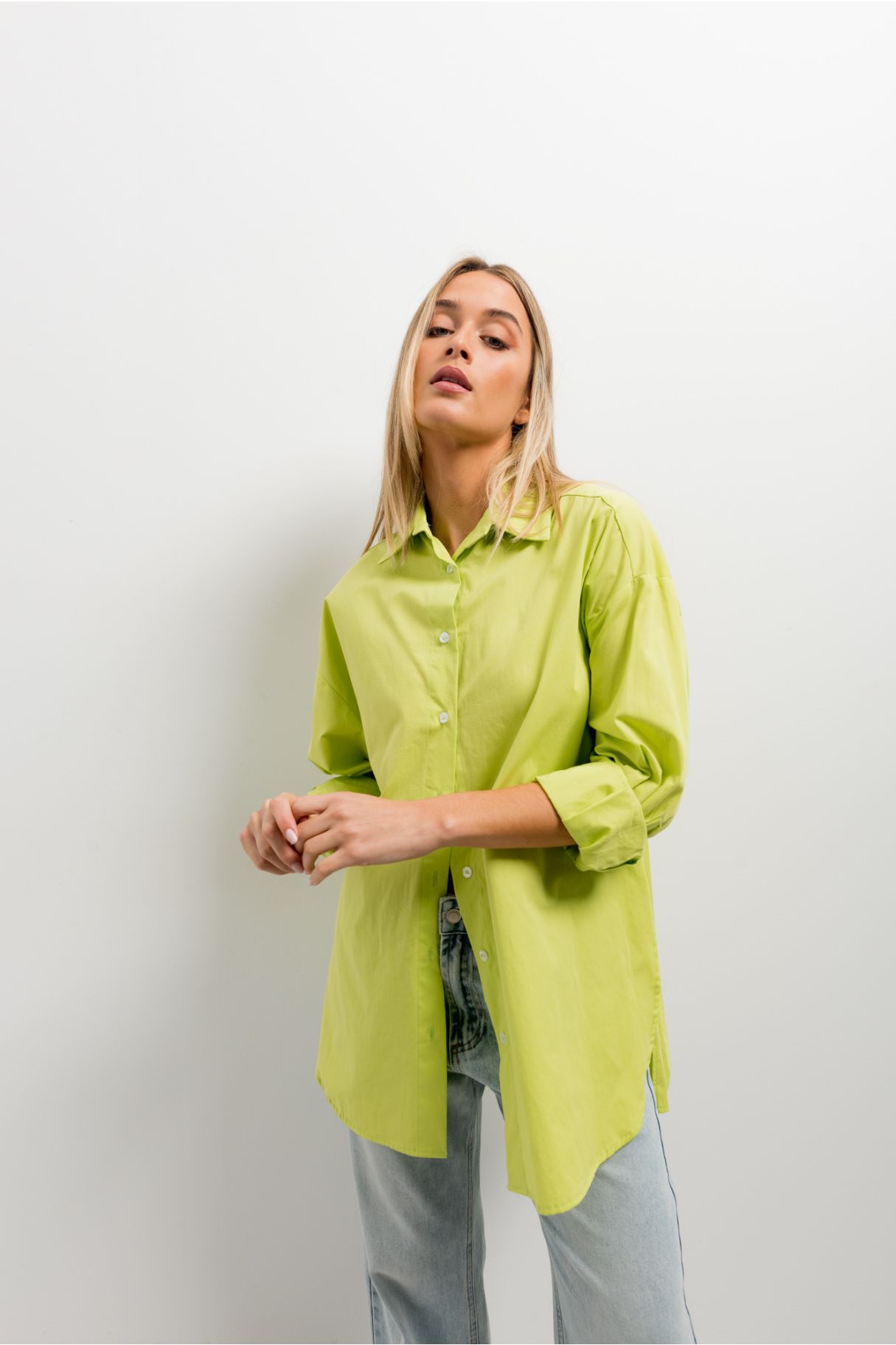 CAMISA OVERSIZE POPELIN