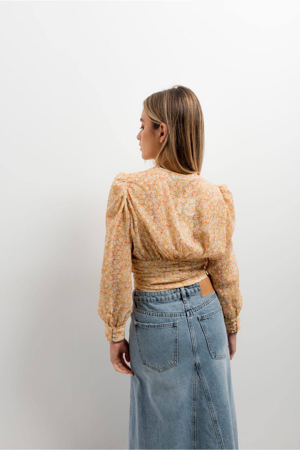 FLORAL PRINT BLOUSE